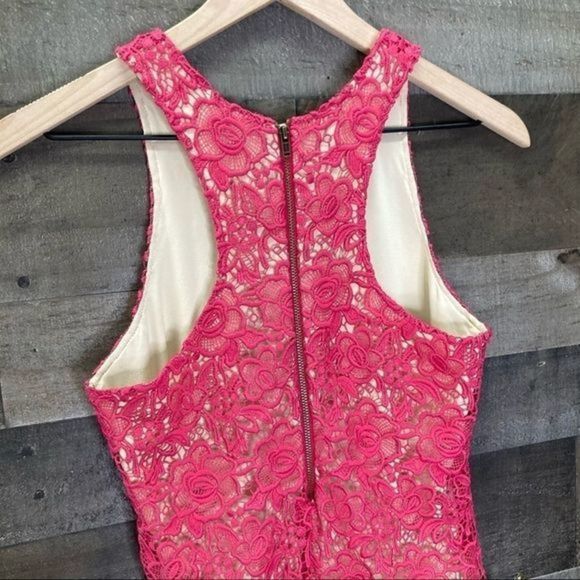 Lovers + Friends Radiant Dress in Pink Lace - Picture 6 of 11